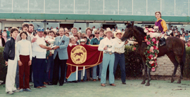Bobby Q  wins the Minnesota Derby. July 3, 1983. Assiniboia Downs