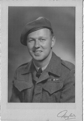 Staff-Sergeant Albert Edward Blake, winner of the British Empire Medal.