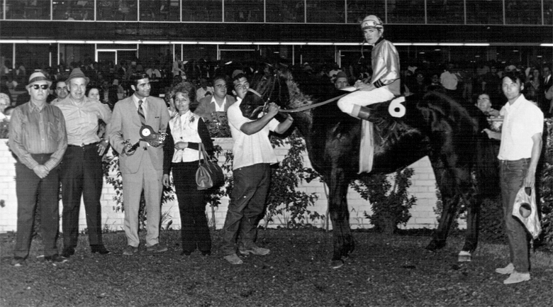 Toy Stand. New Track Record. June 16, 1971. Bobby Stewart up.