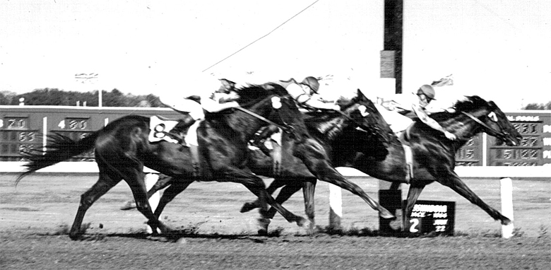 A young Jimmy Anderson finishes second to Precambrian on 60-1 Certain. July 22, 1964. 