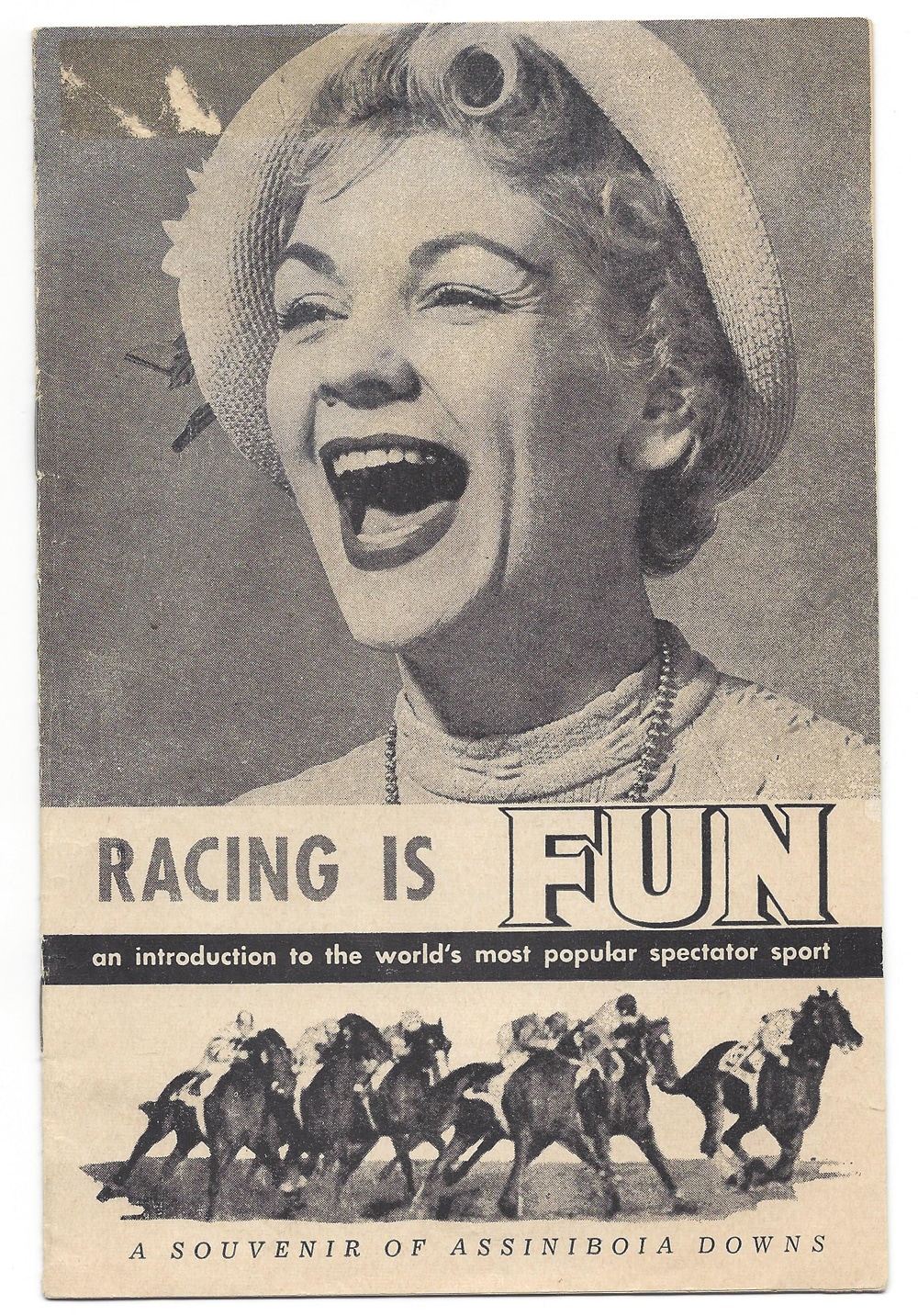 Racing is fun! A 1958 souvenir from ASD.
