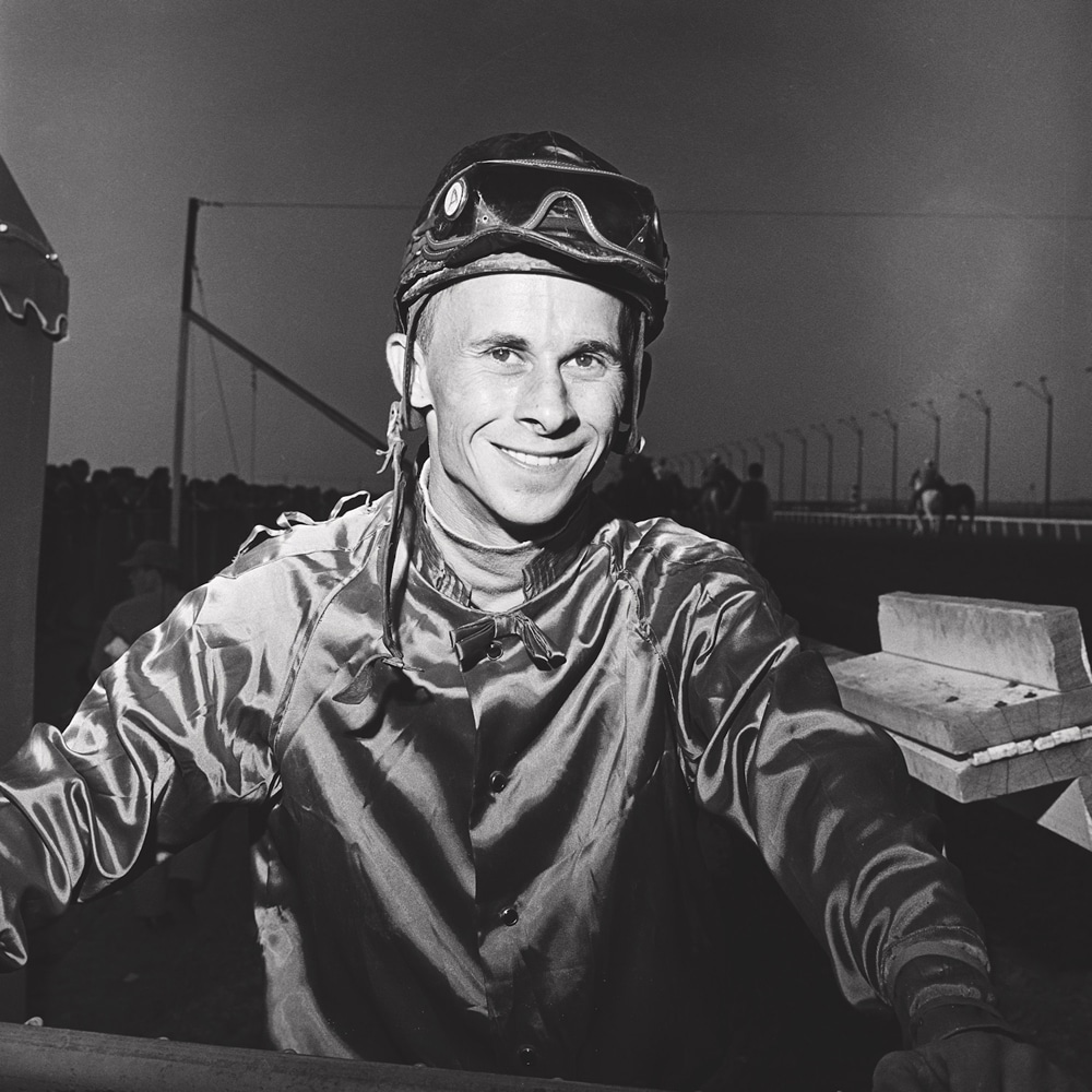 Dickie Armstrong, rider of 11-year-old Mr. Mullen when he paid $46.30 to win in 1961, setting up a $492.10 daily double.