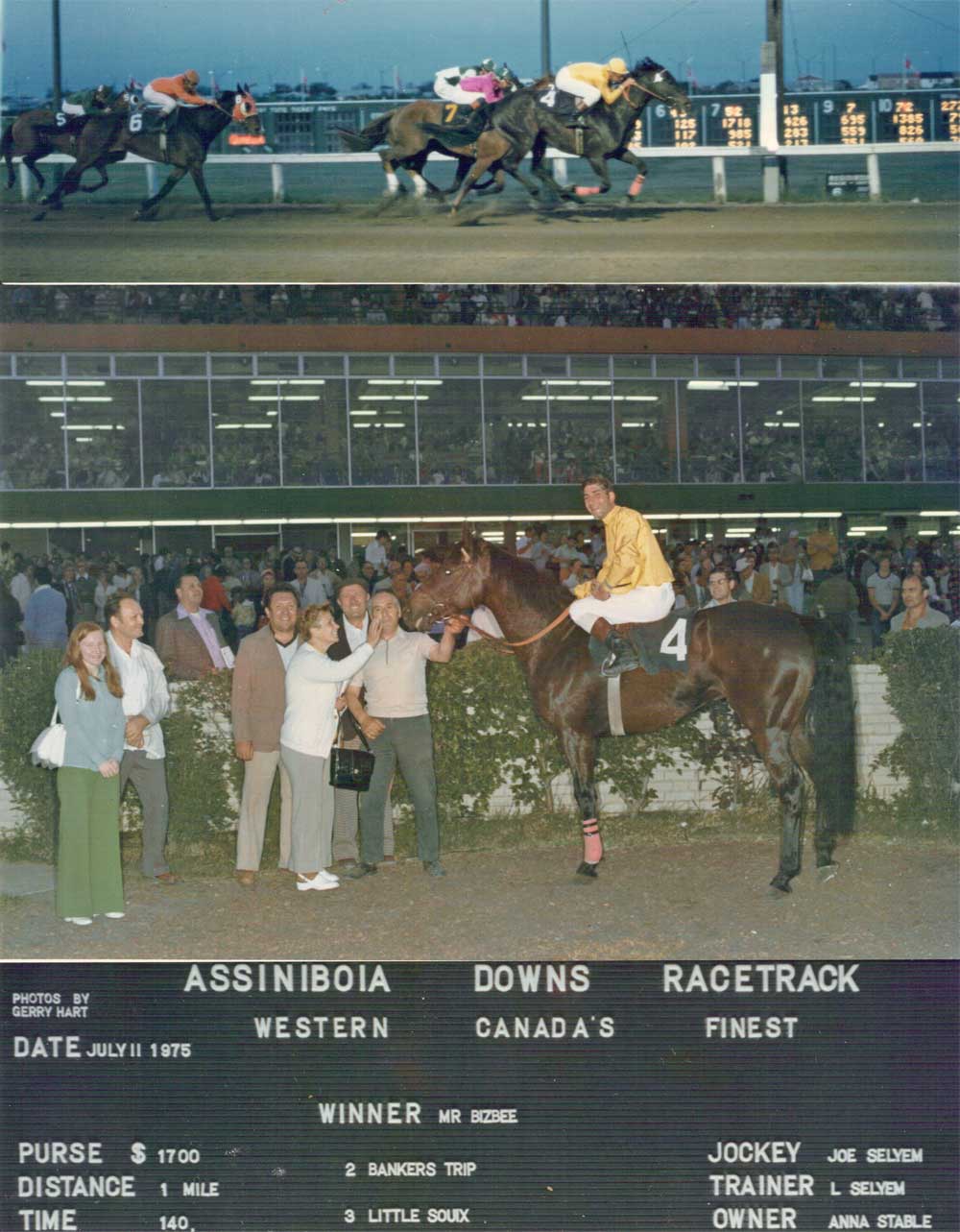 Mr. Bizbee. Won the final race of the ASD season in 1973 and 1975.