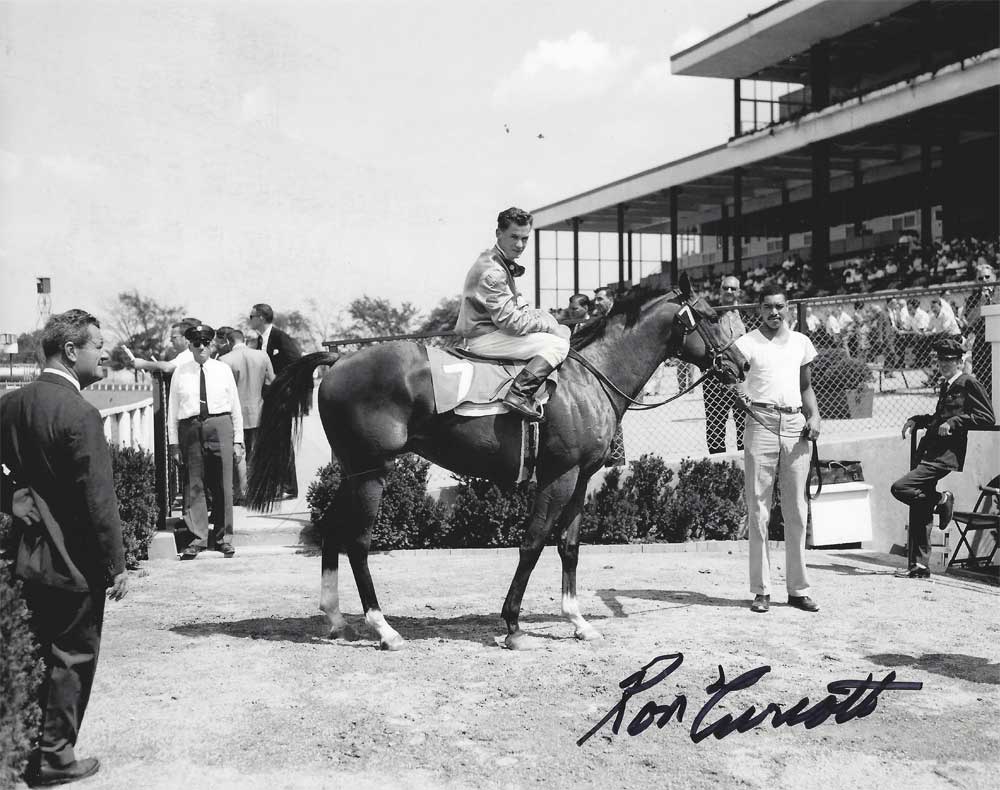 Northern Dancer's maiden win. August 2, 1963. Fort Erie Race Track. Ron Turcotte up.