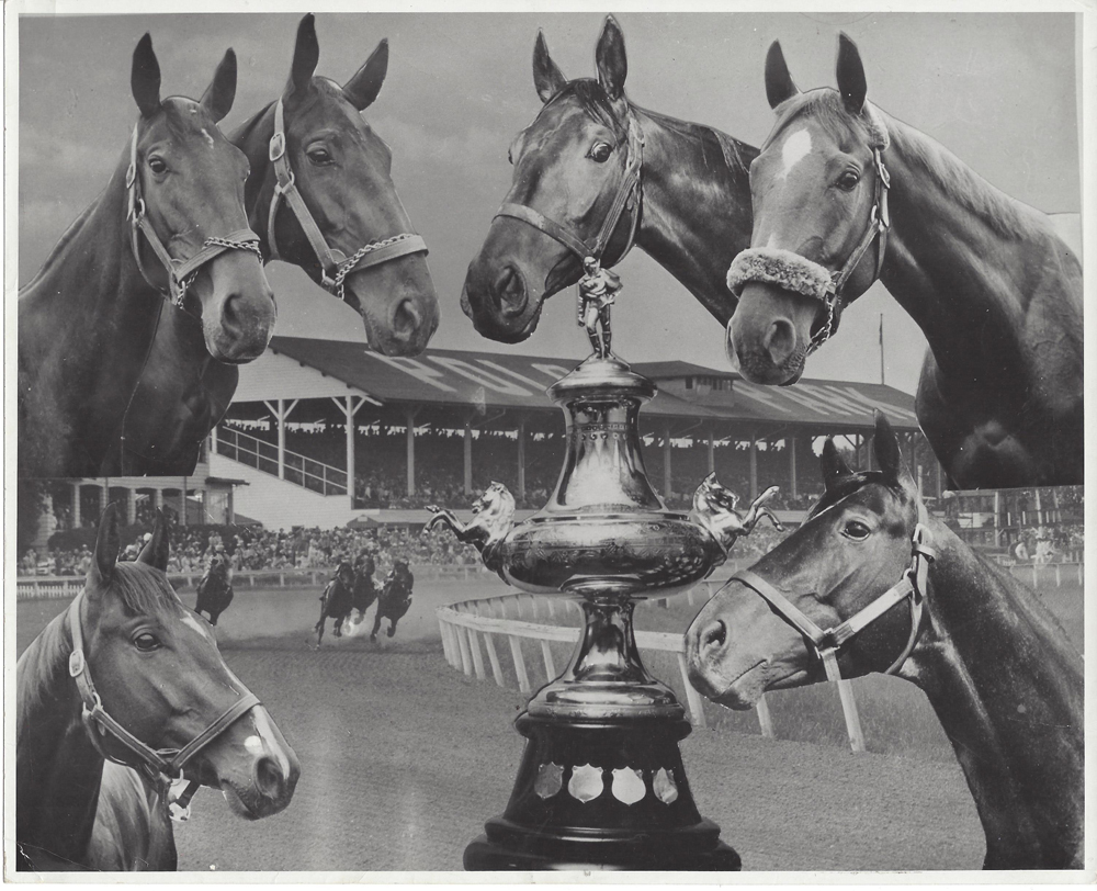 The 1955 Canadian Derby featuring the Manitoba Derby Cup.